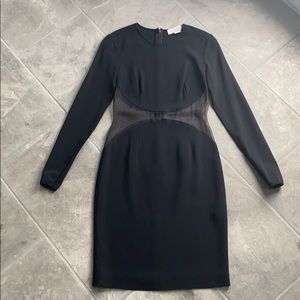 Stella McCartney long sleeve black dress